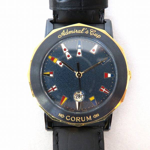 コルム アドミラルズカップ 99.330.31 V585 ガンブルー 腕時計 お買い取りさせて頂きました！ | ワンダープライス