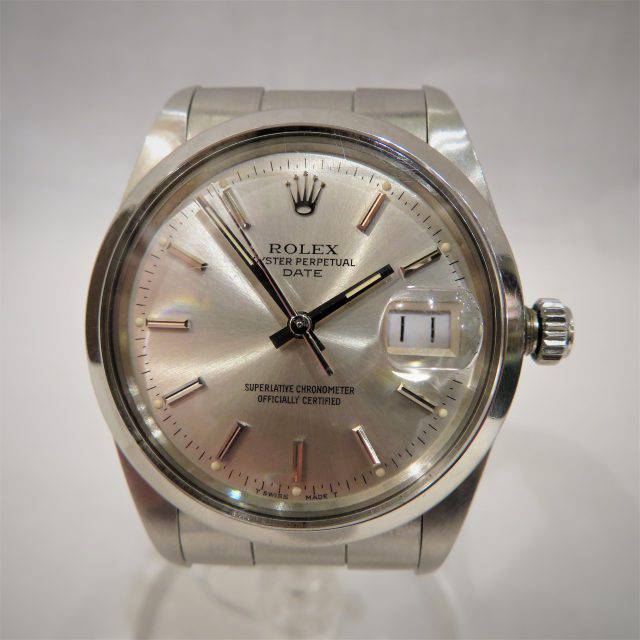 ROLEX ロレックス オイスターパーペチュアル デイト 15000 R番 腕時計 自動巻 お買取りしました。 | ワンダープライス