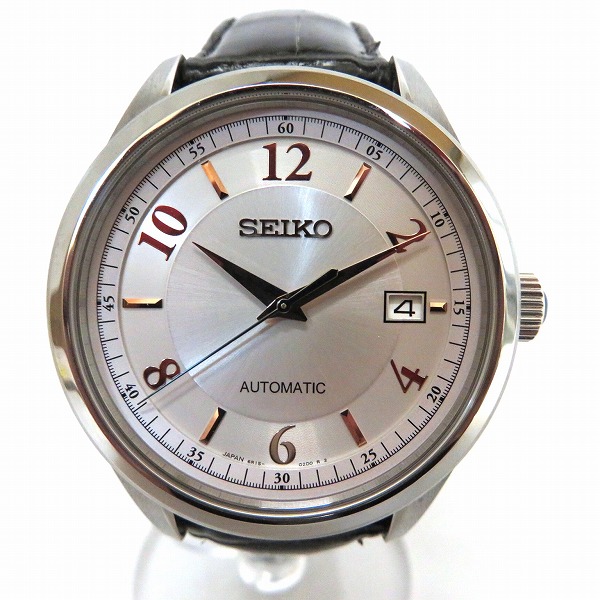 SEIKO SDGM008 6R15-03C0 ブライツ 麻布テーラー コラボ 限定500本 腕時計 GP 革 メンズ