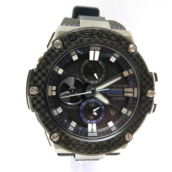買い半額カシオ G-SHOCK タフネスクロノグラフ GST-B100XA-1AJF ソーラー 時計 腕時計 メンズ☆0314 TOUGH SOLAR