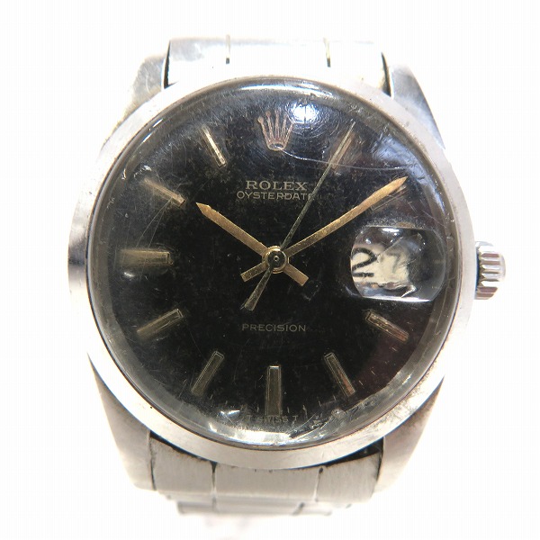 ロレックス オイスターデイト 6694 自動巻 18番台 時計 腕時計 メンズ