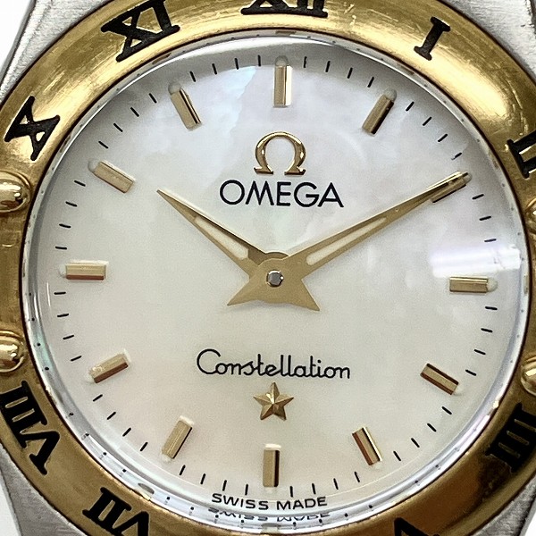 オメガ コンステレーション 1262.70 クォーツ ホワイトシェル文字盤 時計