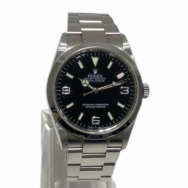 ロレックス エクスプローラーⅠ 114270 Z番 自動巻 オイスターパーペチュアル 時計 腕時計 メンズ