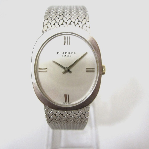 パテックフィリップ ゴールデンエリプス 3584 手巻き 時計 腕時計 メンズ