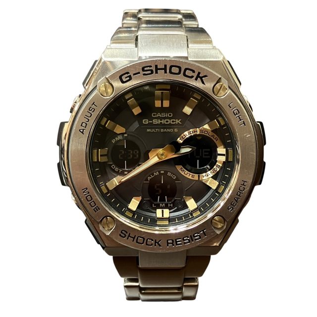 カシオ G-SHOCK G-STEEL GST-W110D-1A9JF 電波ソーラー 時計