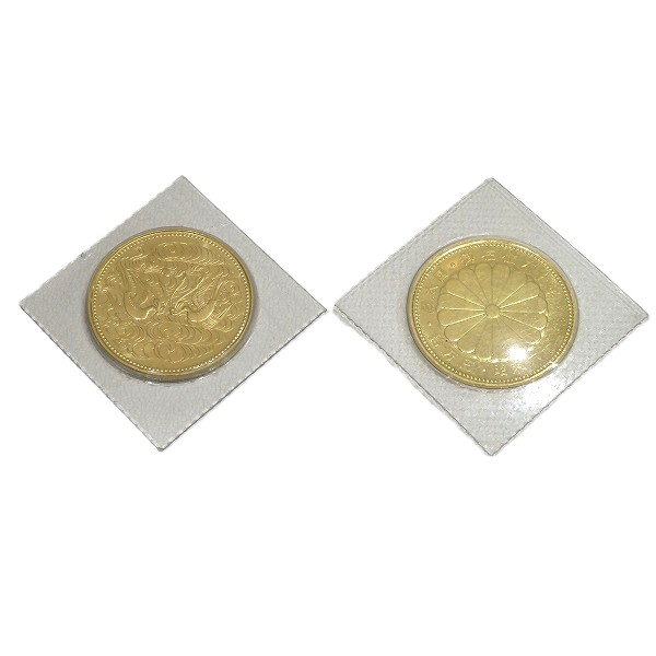天皇陛下御在位60年記念10万円金貨