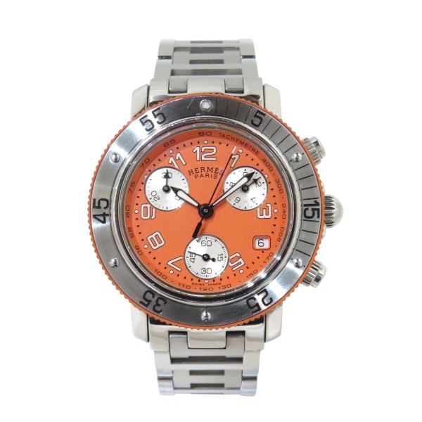 エルメス クリッパー ダイバー クロノグラフ CL2.316 レディース
