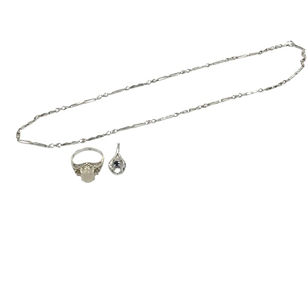 Pt850ネックレス・リング