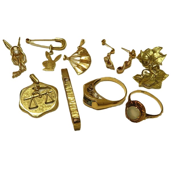 K18ジュエリーまとめて