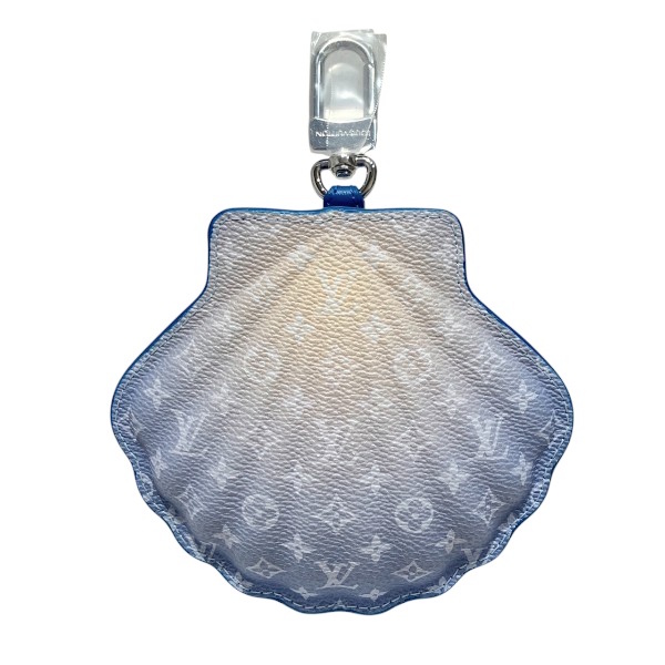 ルイヴィトン モノグラム バッグチャームLV シェル M02620 ブランド小物 ポーチ ユニセックス 未使用品