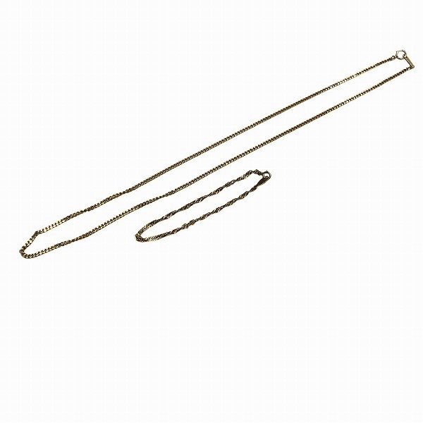 K18ネックレス&ブレスレット