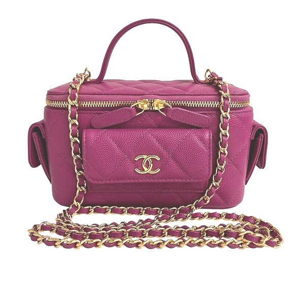 シャネル マトラッセ AP3017 ヴァニティケース ショルダーバッグ