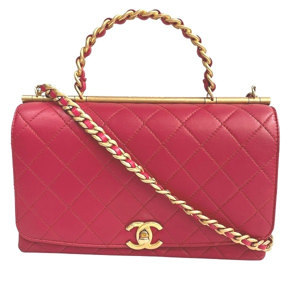 シャネル マトラッセ トップハンドル AS1755 ハンドバッグ