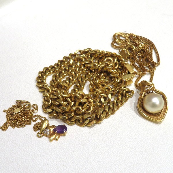 K18喜平ネックレスなど