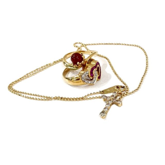 金、18金、アクセサリー、お買取り、