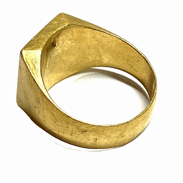 純金,K24,印台リング