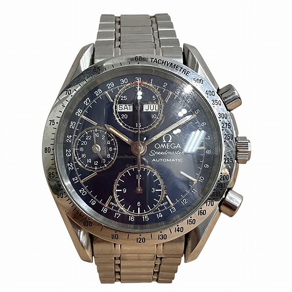 オメガ スピードマスター・ トリプルカレンダー 3521.80 自動巻 腕時計