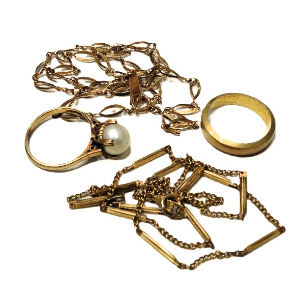 K18　リング　ネックレス