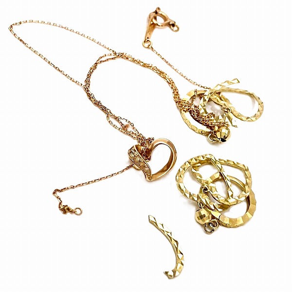 K18リング、ネックレス