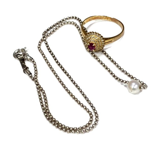 金、18金、銀、アクセサリー、不使用アクセサリー、無料査定、お買取り。