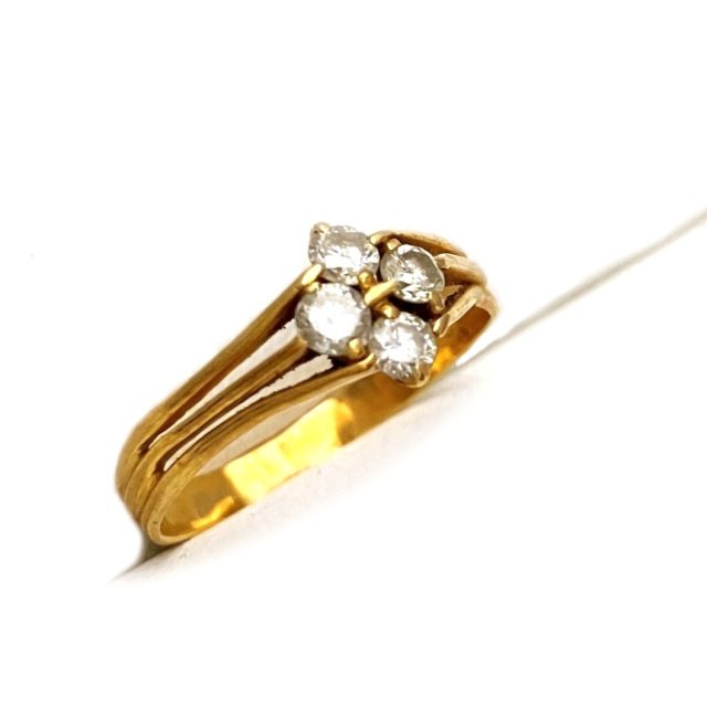 K18ダイヤリング