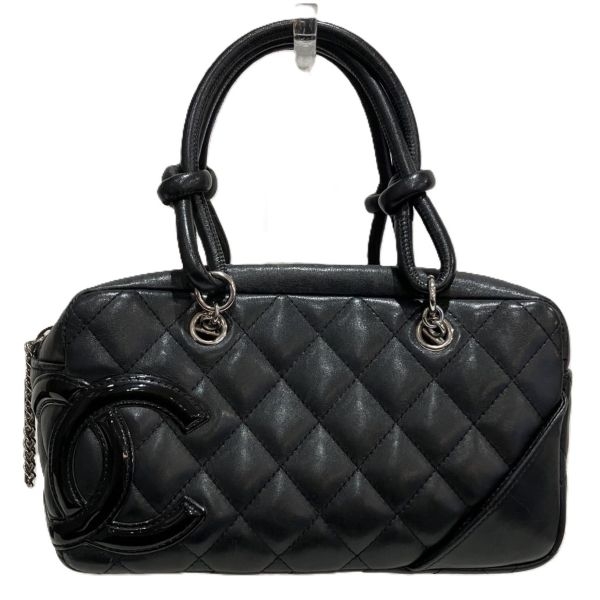 シャネル カンボンライン ココマーク ハンドバッグ