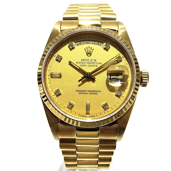 ロレックスデイデイトYG