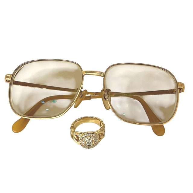 K18リング、K18メガネフレーム